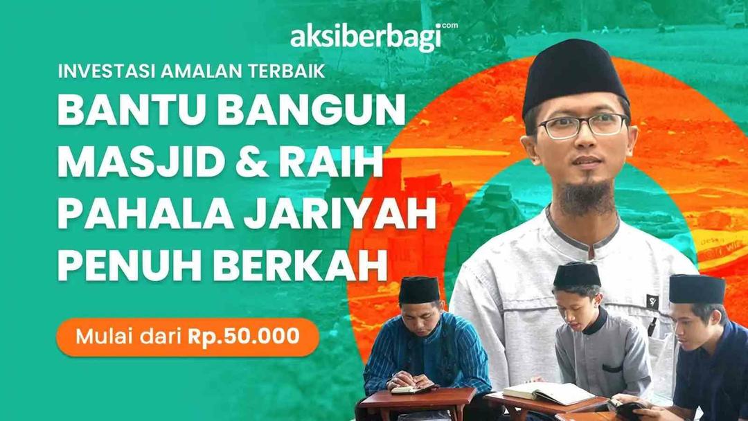 Sedekah Atasnama Orangtua - Wujudkan Eco Masjid Al Wahdah Karanganyar, Jawa Tengah
