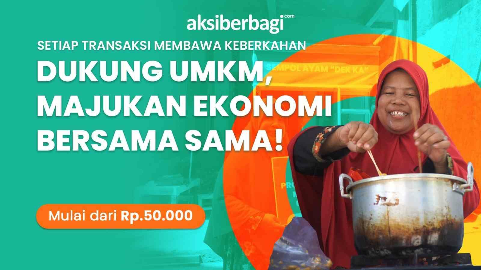 Dukung UMKM Semakin Berdaya! Berikan Dukunganmu Sekarang