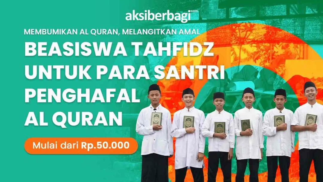 Beasiswa Santri Penghafal Al-Qur'an
