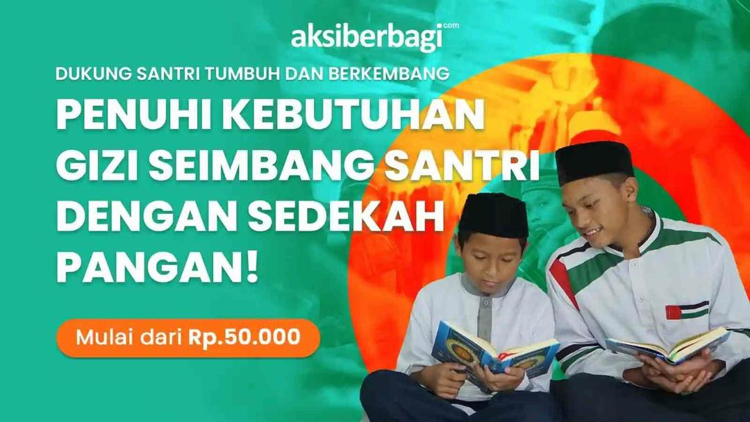 Pahala Mengalir Deras dengan Sedekah Beras