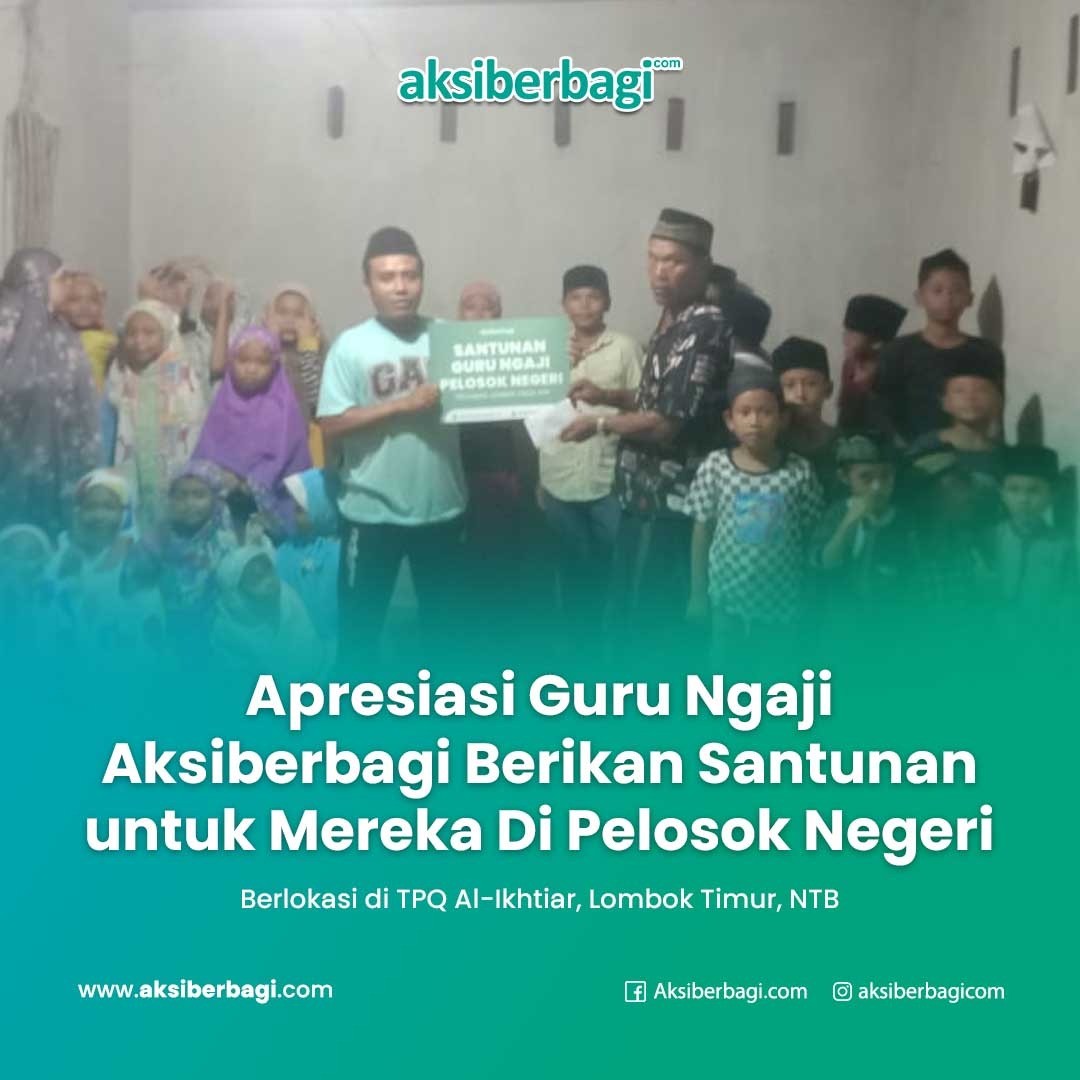 update penyaluran program renovasi masjid pelosok