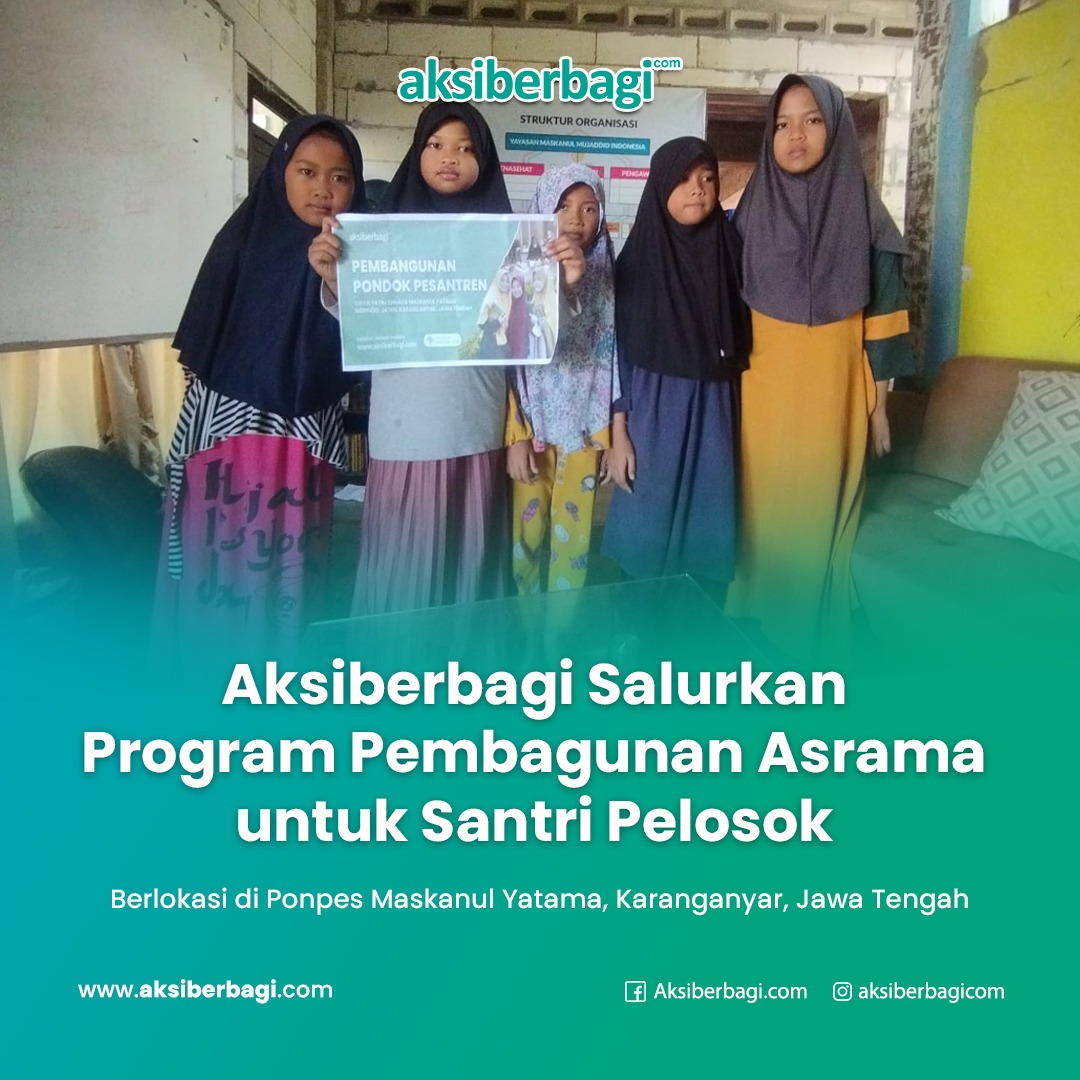 update penyaluran program renovasi masjid pelosok