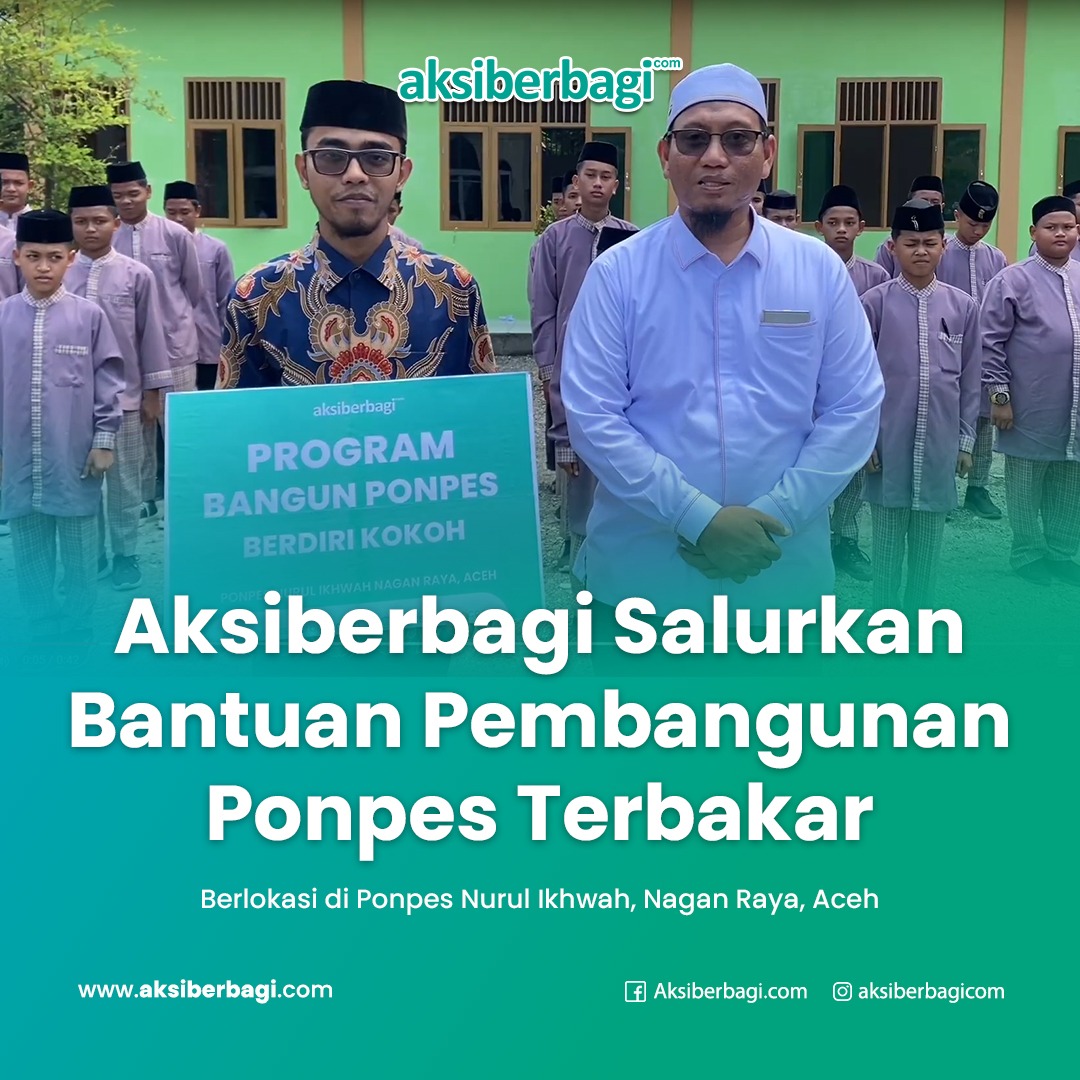 update penyaluran program renovasi masjid pelosok